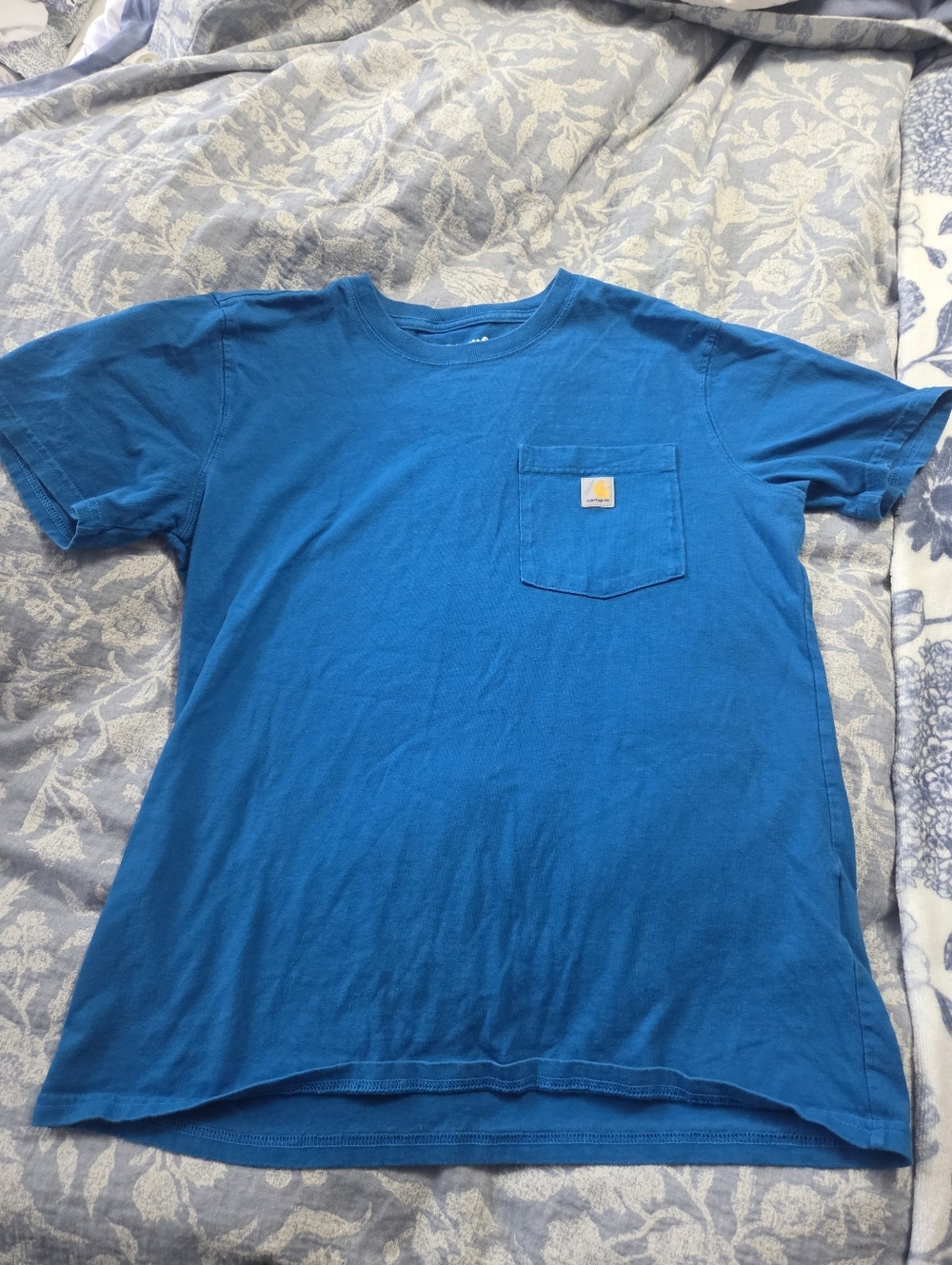 Carhartt Men’s Bright Blue Pocket Tee